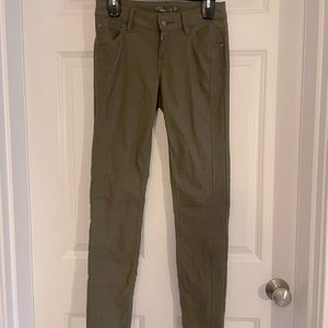 Prana Jenny Pant Cargo Green Size 2